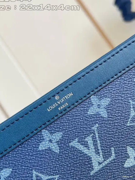 VUITTON Wallet-22*14.5*4.5cm LOUIS Wearable Gaston 0505